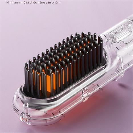 Lược chải tóc điện Junuo JN-106 Màu Tím