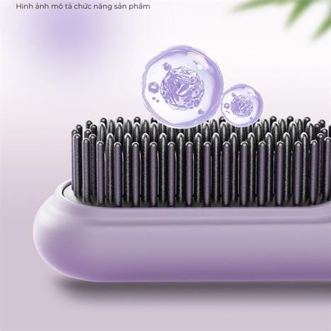 Lược chải tóc điện Junuo JN-106 Màu Tím