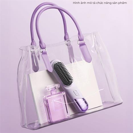 Lược chải tóc điện Junuo JN-106 Màu Tím