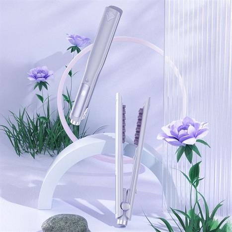 Máy uốn tóc dập xù MinHuang XN-838-A Màu Tím