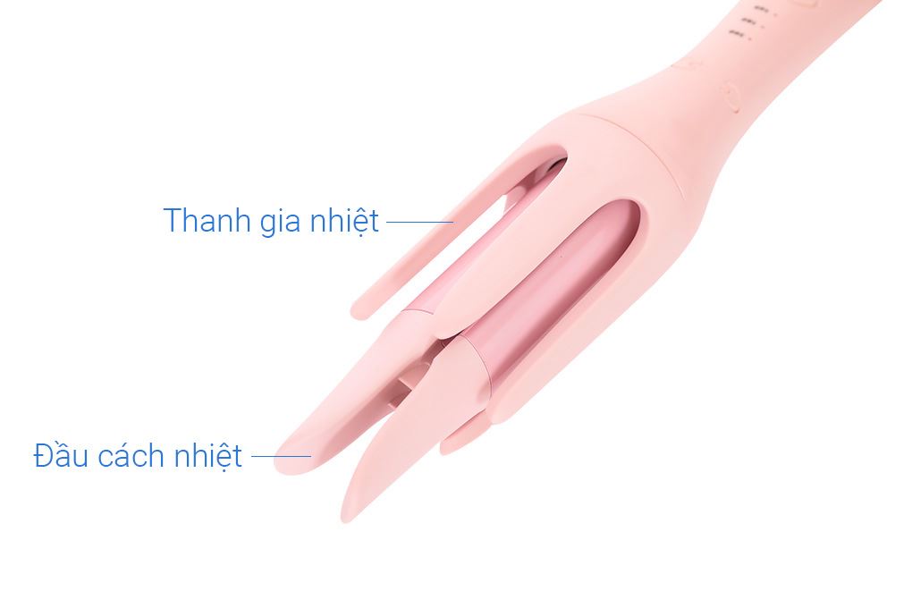 Máy uốn tóc tự động Coclear CJ6511 Màu Hồng