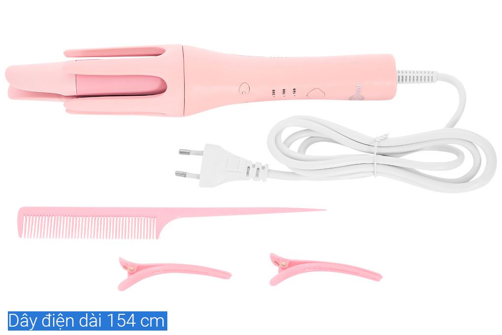 Máy uốn tóc tự động Coclear CJ6511 Màu Hồng