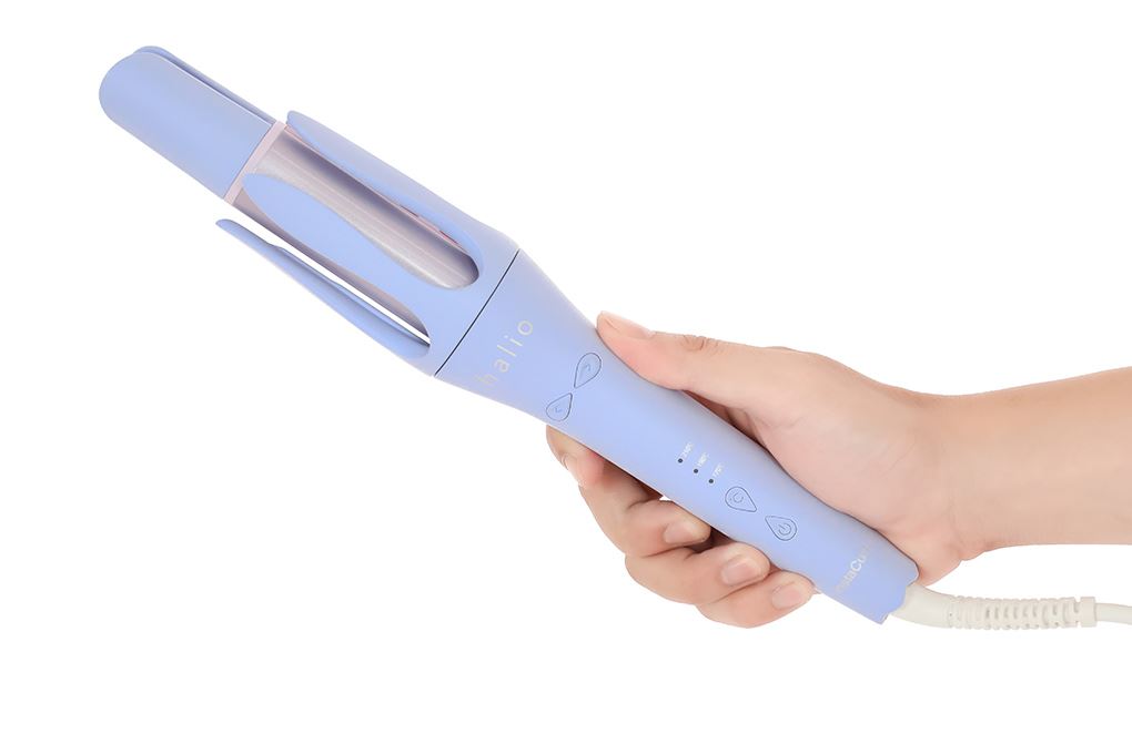 Máy uốn tóc tự động Halio instaCurl Premium Automatic Hair Styler Màu Tím