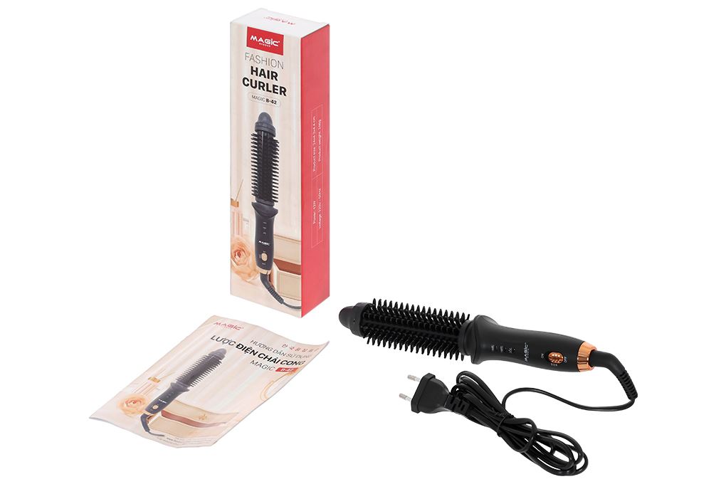 Lược điện chải tóc Magic B-42 Màu Đen