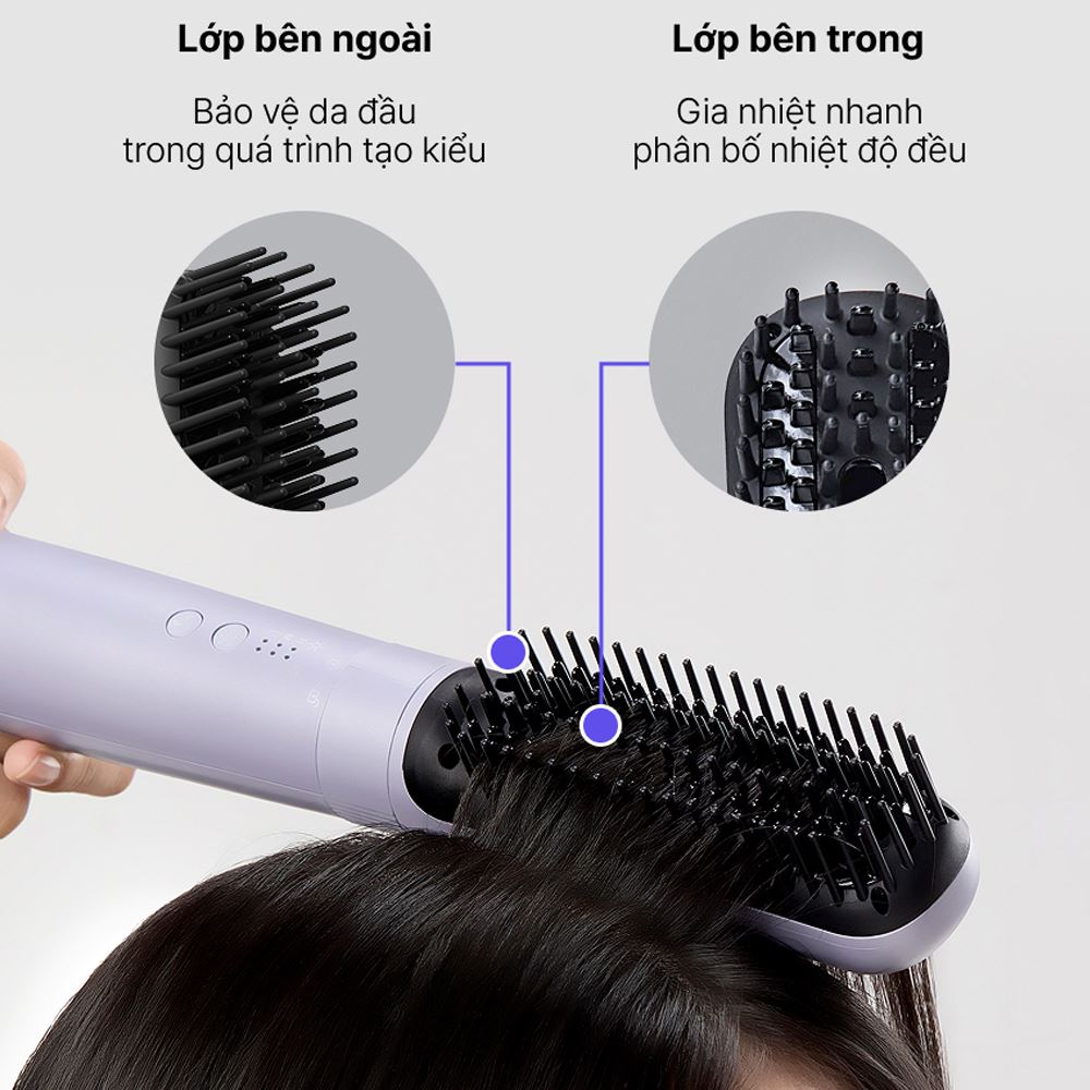 Máy tạo kiểu tóc Lock&Lock ENA236PUP Màu Tím