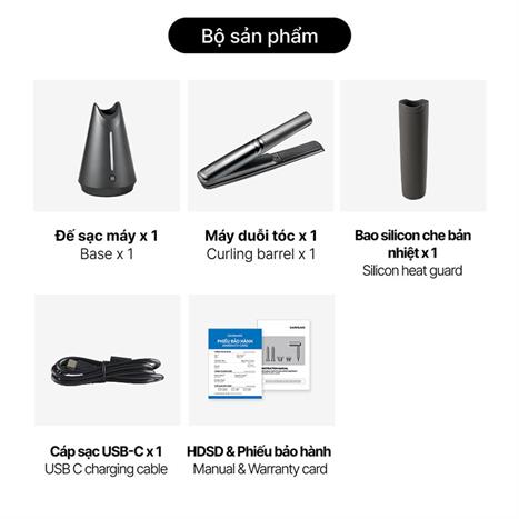 Máy duỗi tóc Lock&Lock ENA225DGRY Màu Xám đậm