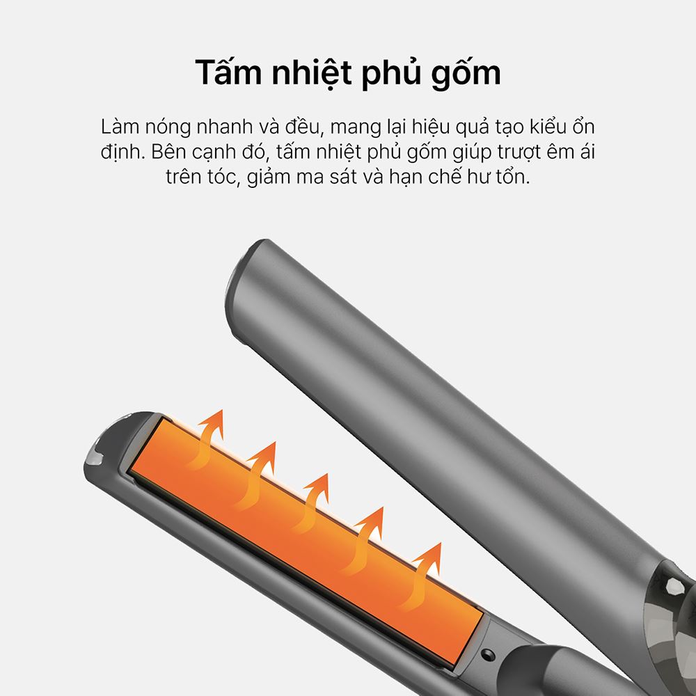 Máy duỗi tóc Lock&Lock ENA225DGRY Màu Xám đậm