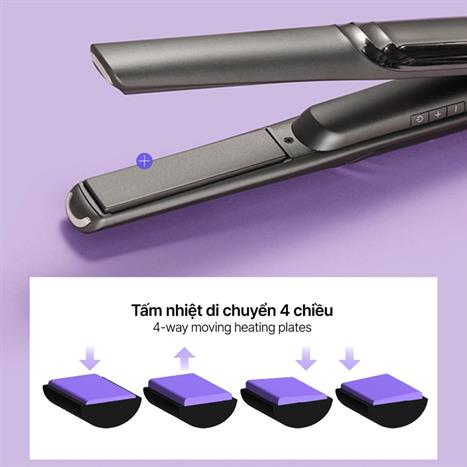 Máy duỗi tóc Lock&Lock ENA225DGRY Màu Xám đậm