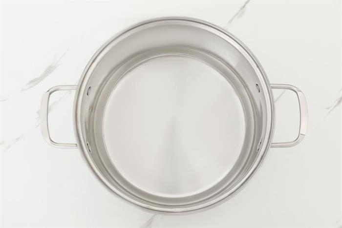 Nồi inox 5 đáy nắp kính 24 cm Sunhouse SHG788-24 Màu Bạc Inox