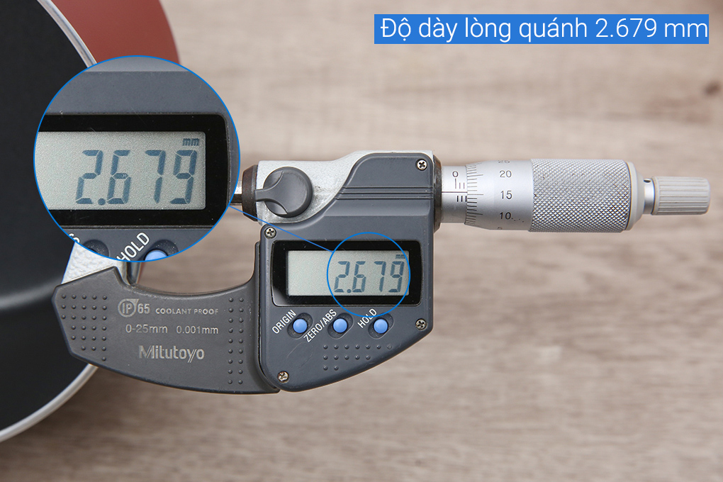 Quánh nhôm chống dính nắp kính 16 cm Delites QCDE004-16 - 7
