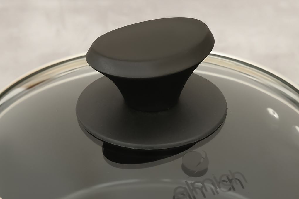 Bộ nồi chảo quánh nhôm chống dính nắp kính Elmich EL-5212MN Màu Xanh lá