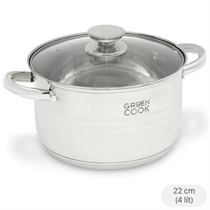 Nồi inox 5 đáy Green Cook GCS243-22IH