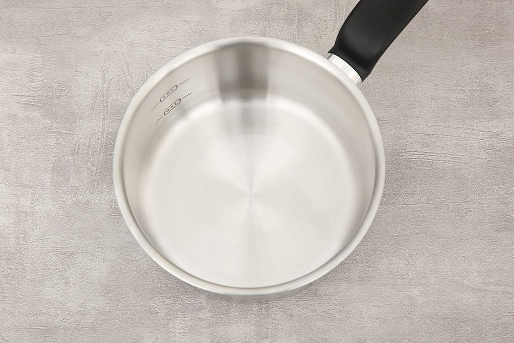 Quánh inox nắp kính 16 cm Tefal Primary E3082235 Màu Inox