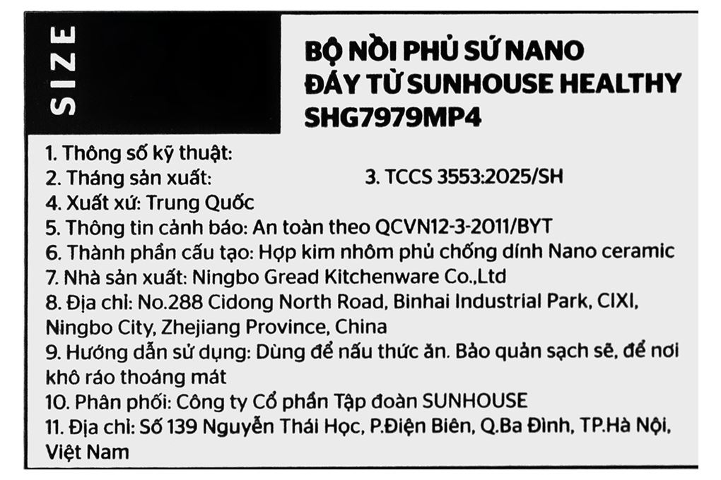Bộ 4 nồi chảo quánh nhôm chống dính nắp kính Sunhouse SHG7979MP4 Màu Hồng
