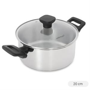 Nồi inox đáy từ nắp kính Lock&Lock CSC2023IH