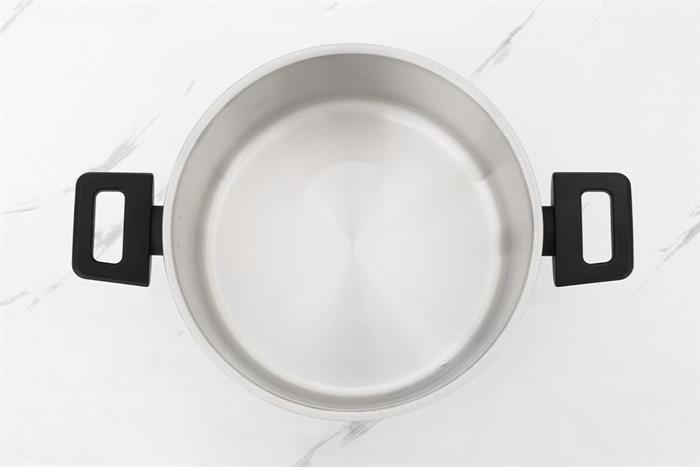 Nồi inox đáy từ nắp kính 24 cm Lock&Lock CSC2423IH Màu Inox