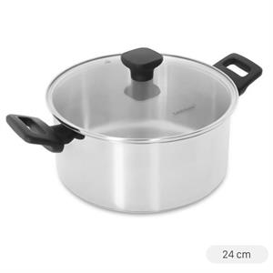 Nồi inox đáy từ nắp kính Lock&Lock CSC2423IH