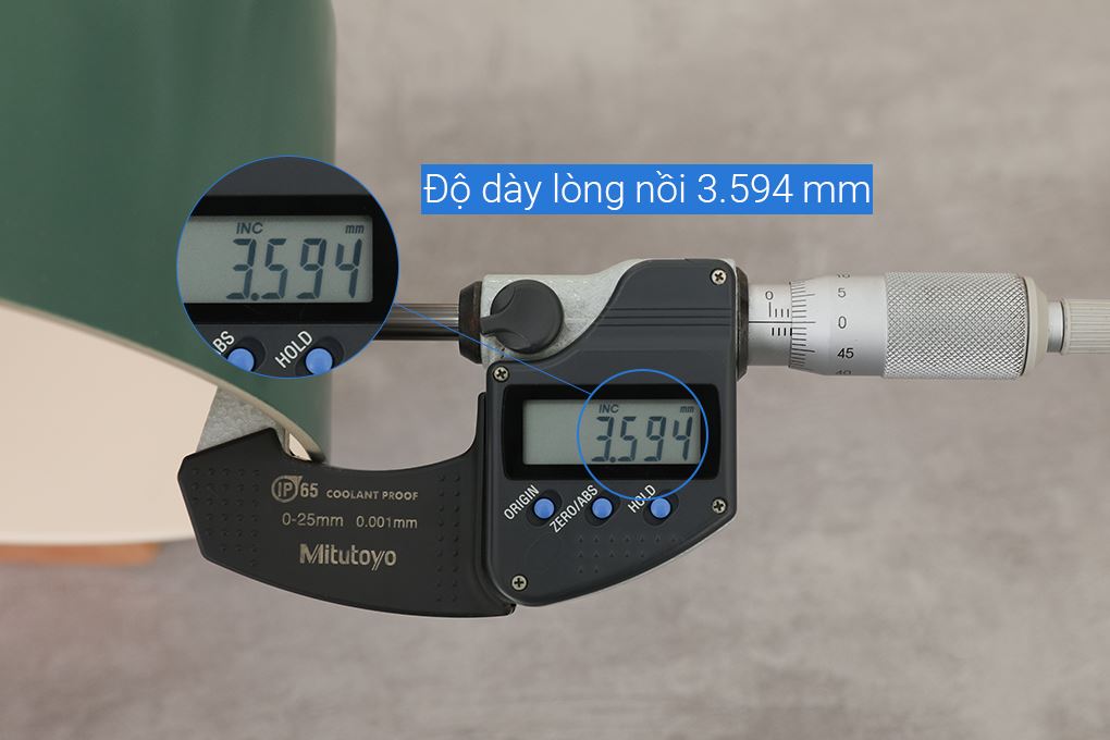 Nồi nhôm chống dính nắp kính 20 cm Lock&Lock CAC2074IH Màu Xanh