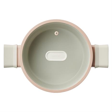 Nồi nhôm nắp kích 20 cm LocknLock CSU1202PIK Màu Hồng