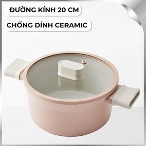 Nồi nhôm nắp kích LocknLock CSU1202PIK