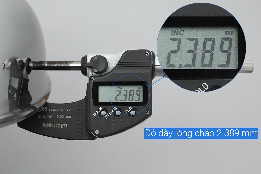 Bộ nồi chảo inox 3 lớp nguyên khối nắp kính Elmich Daily Plovdi Màu Inox