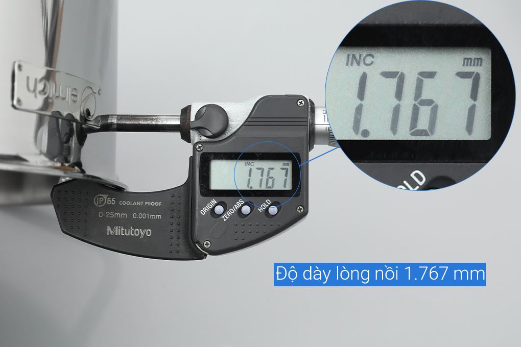 Bộ nồi chảo inox 3 lớp nguyên khối nắp kính Elmich Daily Plovdi Màu Inox