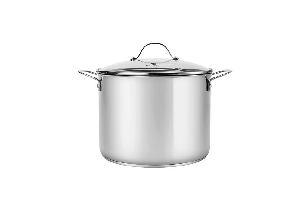 Nồi luộc gà inox 28 cm Elmich EL-2525IN28 Màu Inox