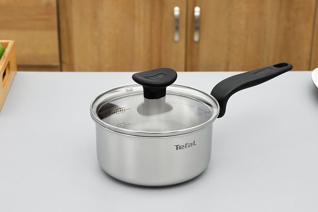 Bộ 3 nồi inox Tefal Primary E3086S74 Màu Inox