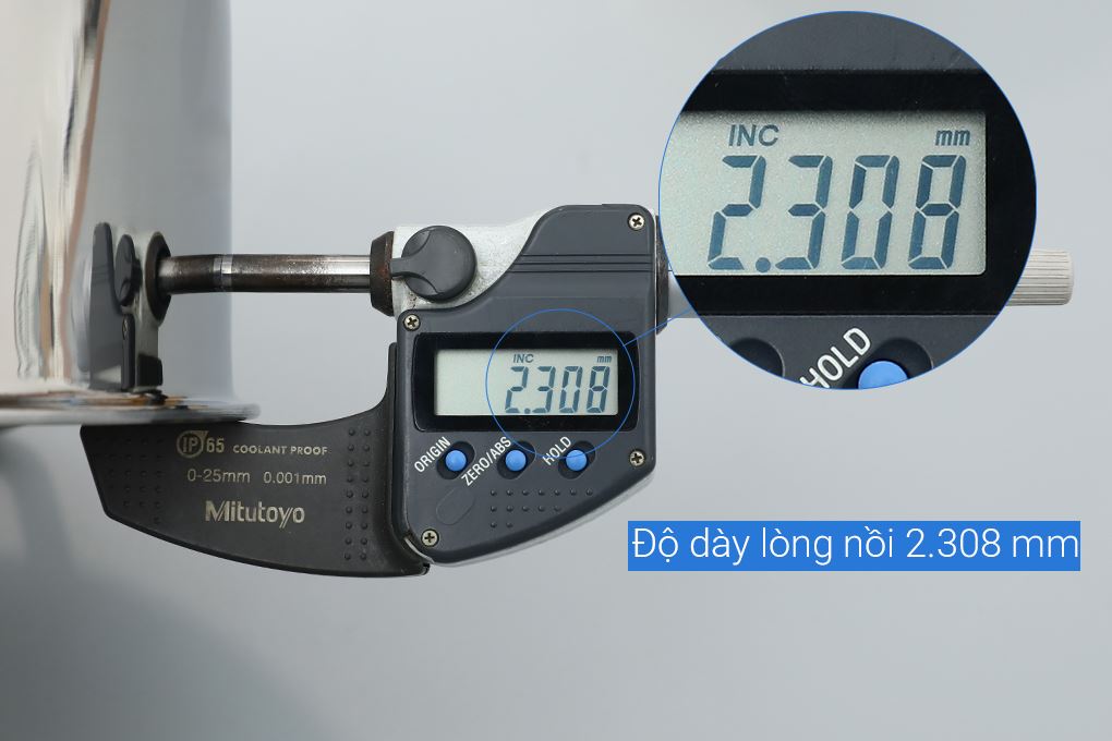 Nồi inox 3 lớp 20 cm Locknlock Eleve CSC2024IH Màu Inox