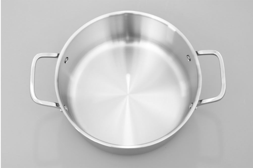 Nồi inox 3 lớp 24 cm Locknlock Eleve CSC2424IH Màu Inox