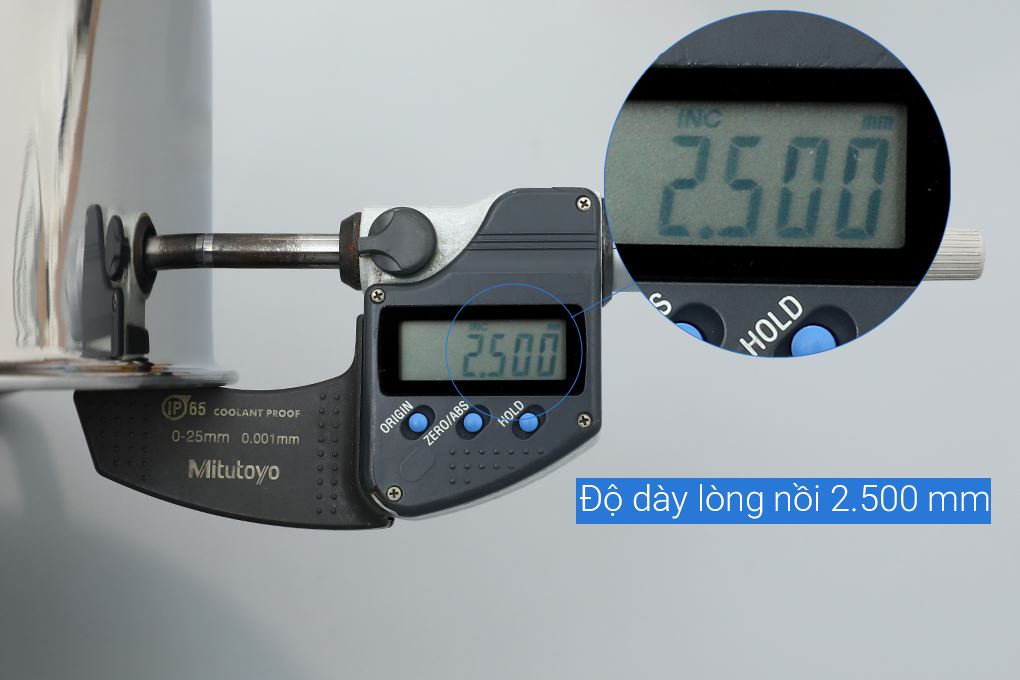 Nồi inox 3 lớp 24 cm Locknlock Eleve CSC2424IH Màu Inox