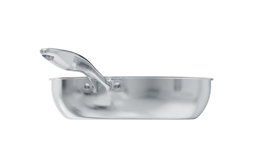 Bộ 4 nồi chảo inox 3 lớp nắp kính Sunhouse Healthy SHG806 Màu Inox