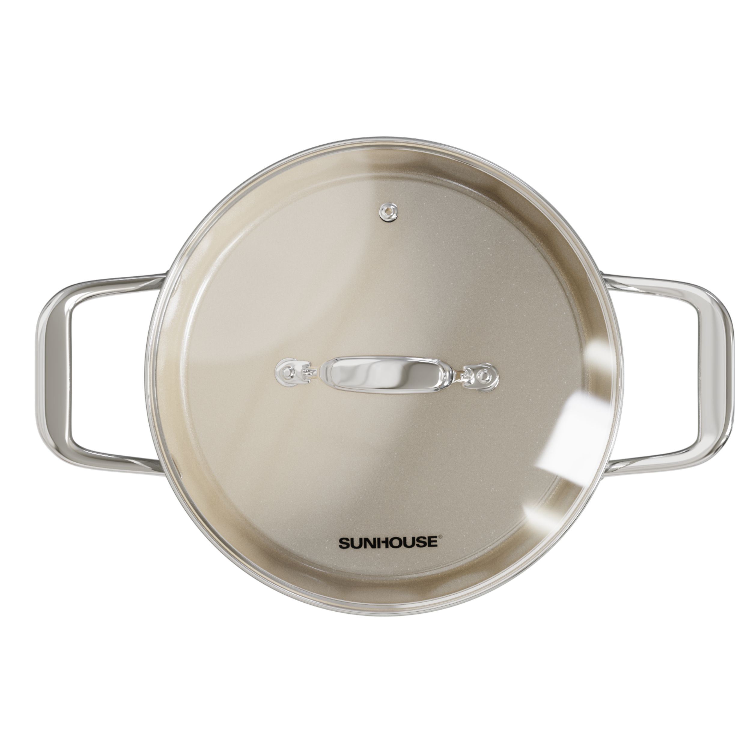 Bộ 3 nồi nhôm chống dính nắp kính Sunhouse Healthy SHG2210DM - 7