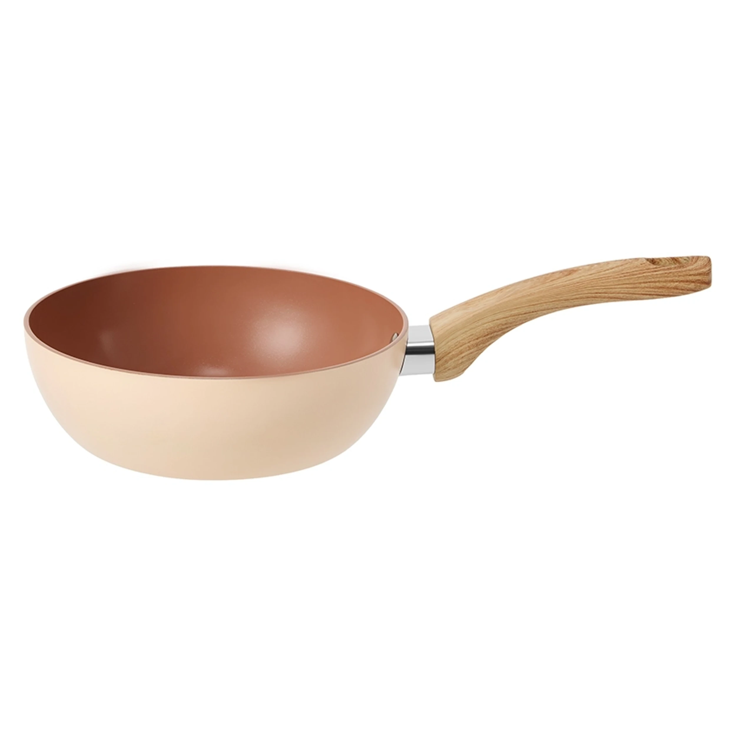 Bộ 5 nồi chảo nhôm chống dính đáy từ nắp kính Elmich Daily Nature - 9