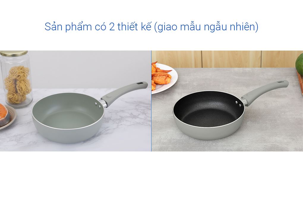 Chảo nhôm sâu chống dính đáy từ 20 cm Elmich Harmonia EL-3779 Xanh Màu Xanh