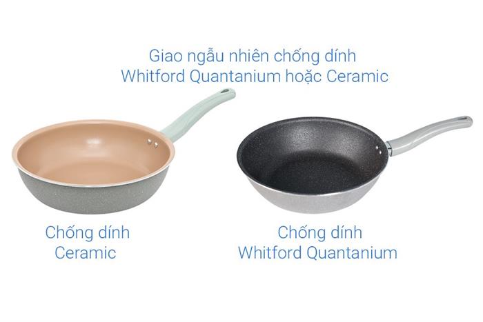 Chảo nhôm sâu chống dính vân đá đáy từ 28 cm Elmich EL-5753MN Màu Xám