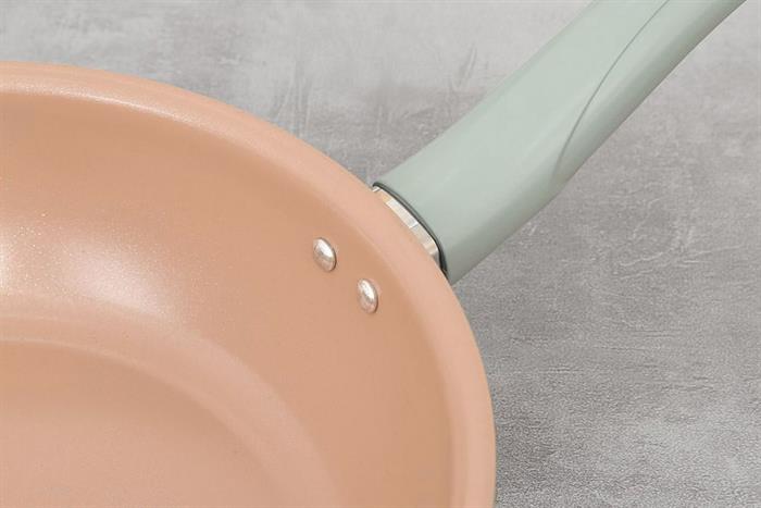 Chảo nhôm sâu chống dính vân đá đáy từ 28 cm Elmich EL-5753MN Màu Xám