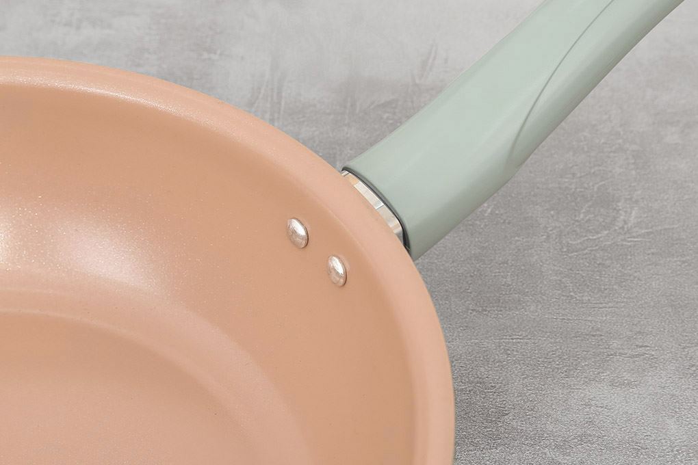 Chảo nhôm sâu chống dính vân đá đáy từ 28 cm Elmich EL-5753MN Màu Xám