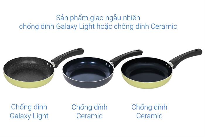 Chảo nhôm chống dính vân đá đáy từ 20 cm Elmich EL- 5748AO20 Màu Đen