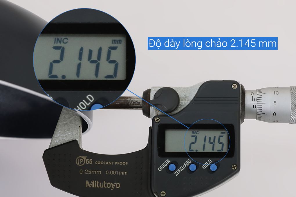 Chảo nhôm chống dính vân đá đáy từ 20 cm Elmich EL- 5748AO20 Màu Đen