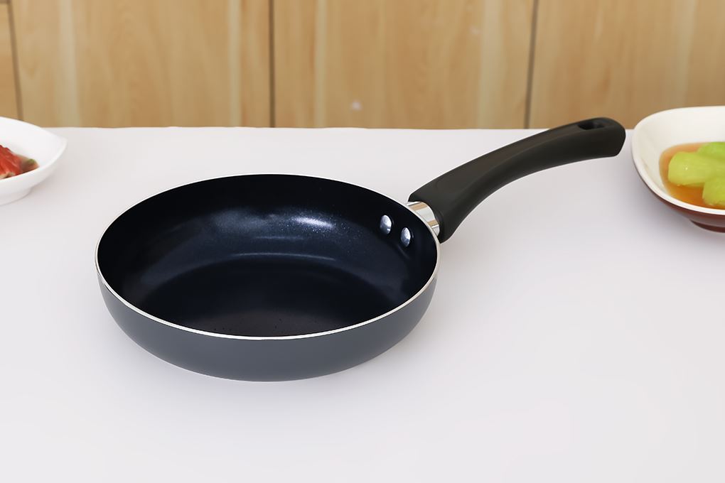 Chảo nhôm chống dính vân đá đáy từ 20 cm Elmich EL- 5748AO20 Màu Đen
