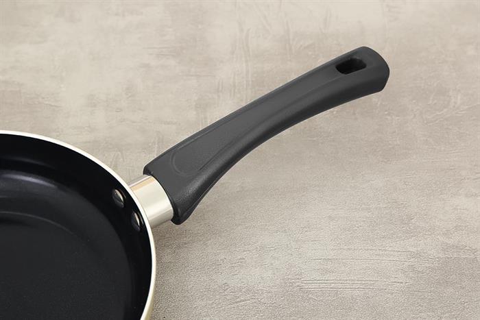 Chảo nhôm chống dính vân đá đáy từ 20 cm Elmich EL- 5748AO20 Màu Vàng