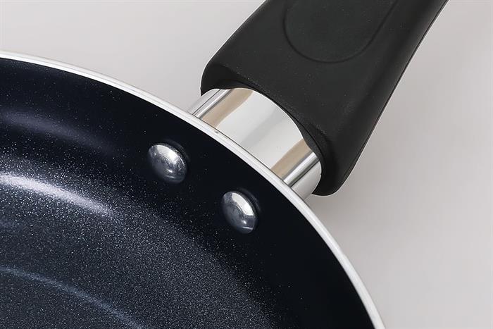 Chảo nhôm chống dính vân đá đáy từ 20 cm Elmich EL- 5748AO20 Màu Đen