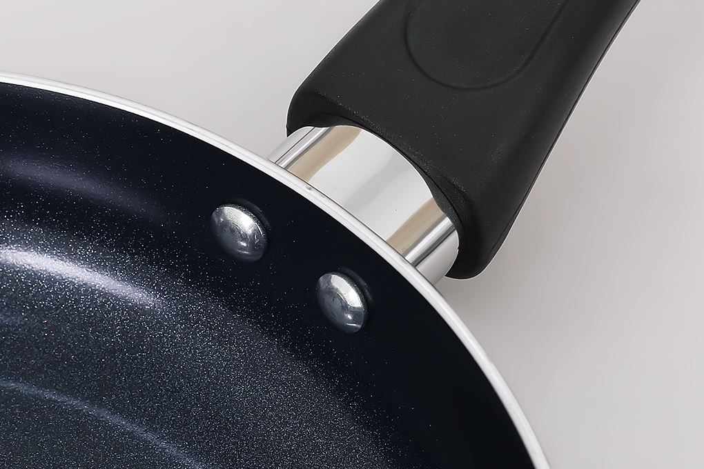 Chảo nhôm chống dính vân đá đáy từ 20 cm Elmich EL- 5748AO20 Màu Đen