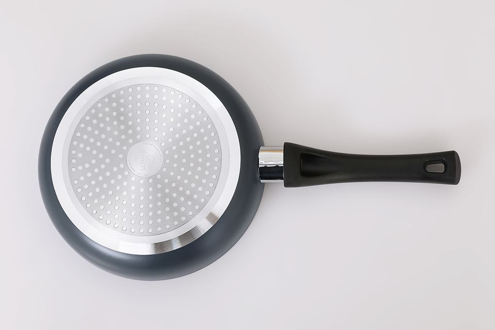 Chảo nhôm chống dính vân đá đáy từ 20 cm Elmich EL- 5748AO20 Màu Đen