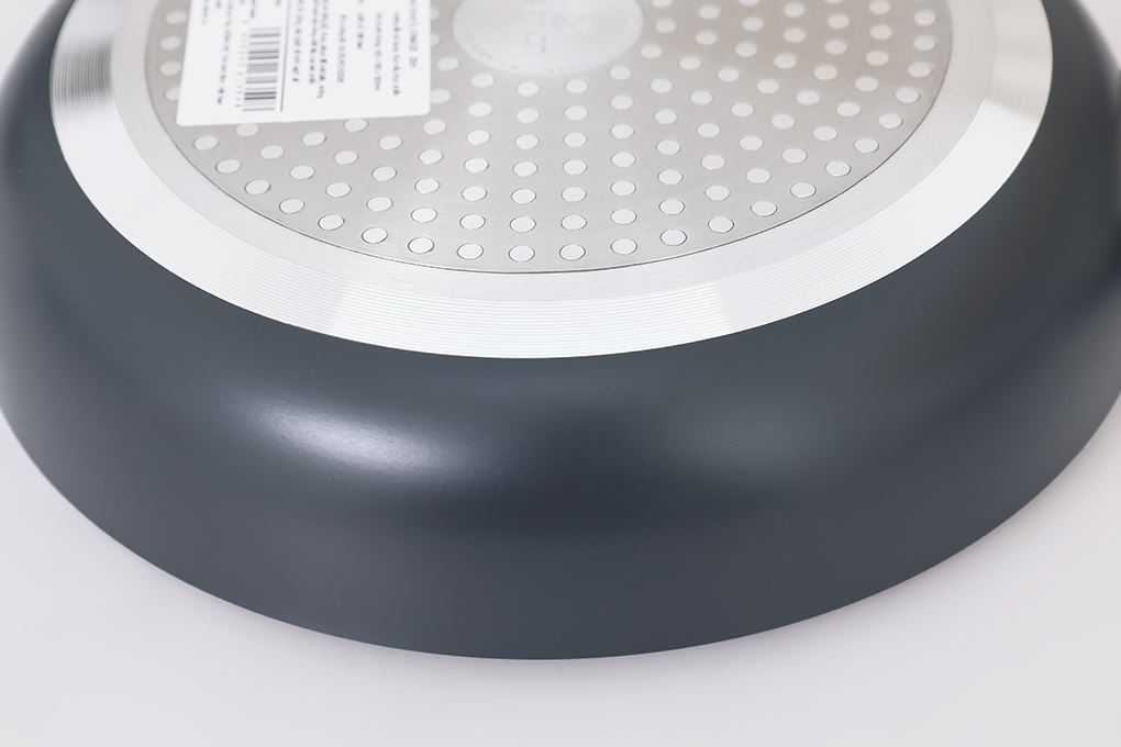 Chảo nhôm chống dính vân đá đáy từ 20 cm Elmich EL- 5748AO20 Màu Đen