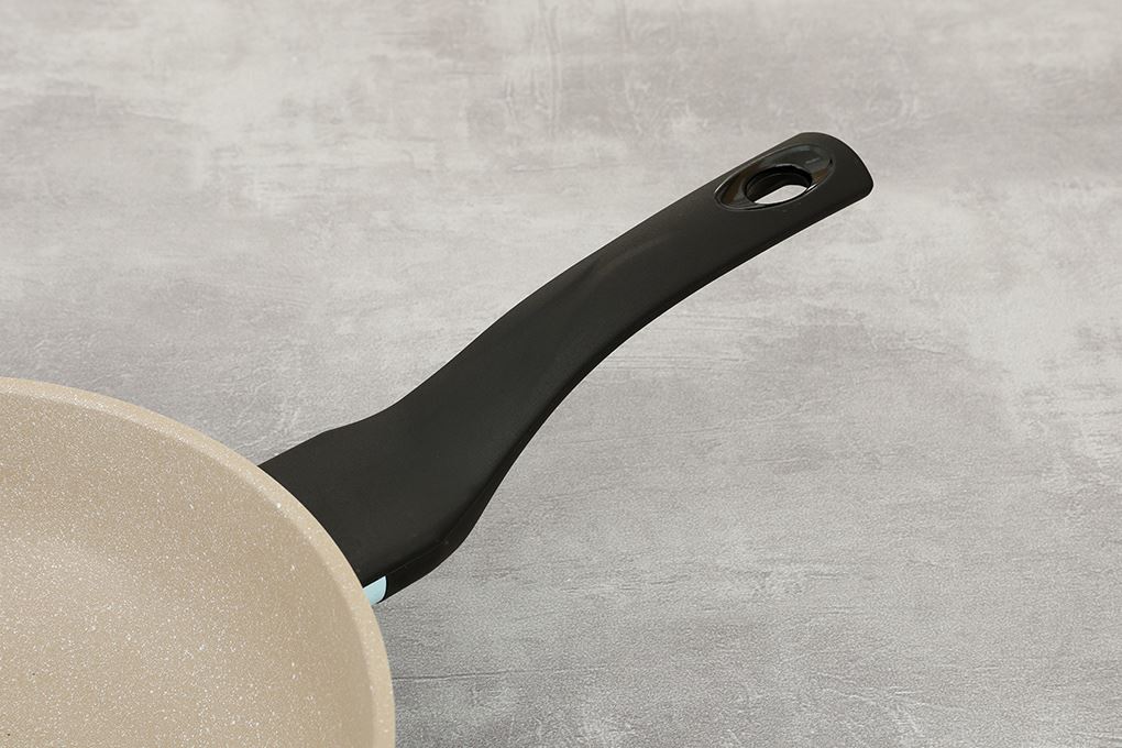 Chảo nhôm sâu chống dính vân đá đáy từ 26 cm Green Cook GCP244-26IH Màu Xanh