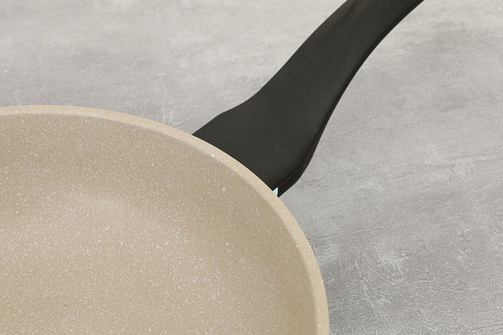 Chảo nhôm sâu chống dính vân đá đáy từ 26 cm Green Cook GCP244-26IH Màu Xanh