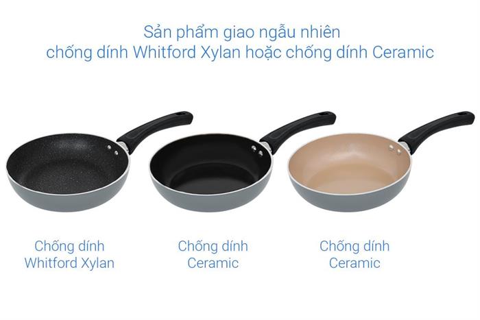 Chảo nhôm chống dính đáy từ 20 cm Elmich Colosseum Y1 EL-3718 Xám Màu Xám