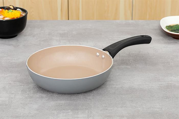 Chảo nhôm chống dính đáy từ 20 cm Elmich Colosseum Y1 EL-3718 Xám Màu Xám